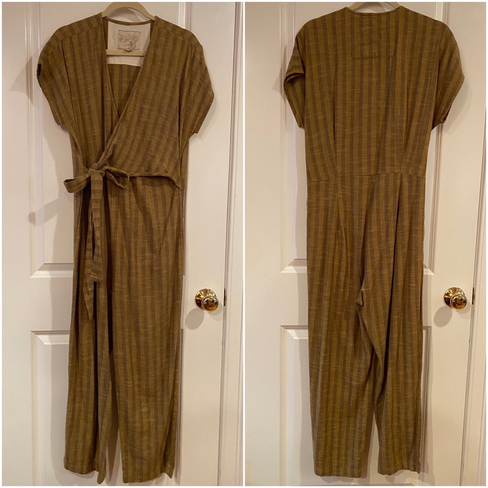 Ace & Jig Wrap Jumpsuit, Topanga, size L